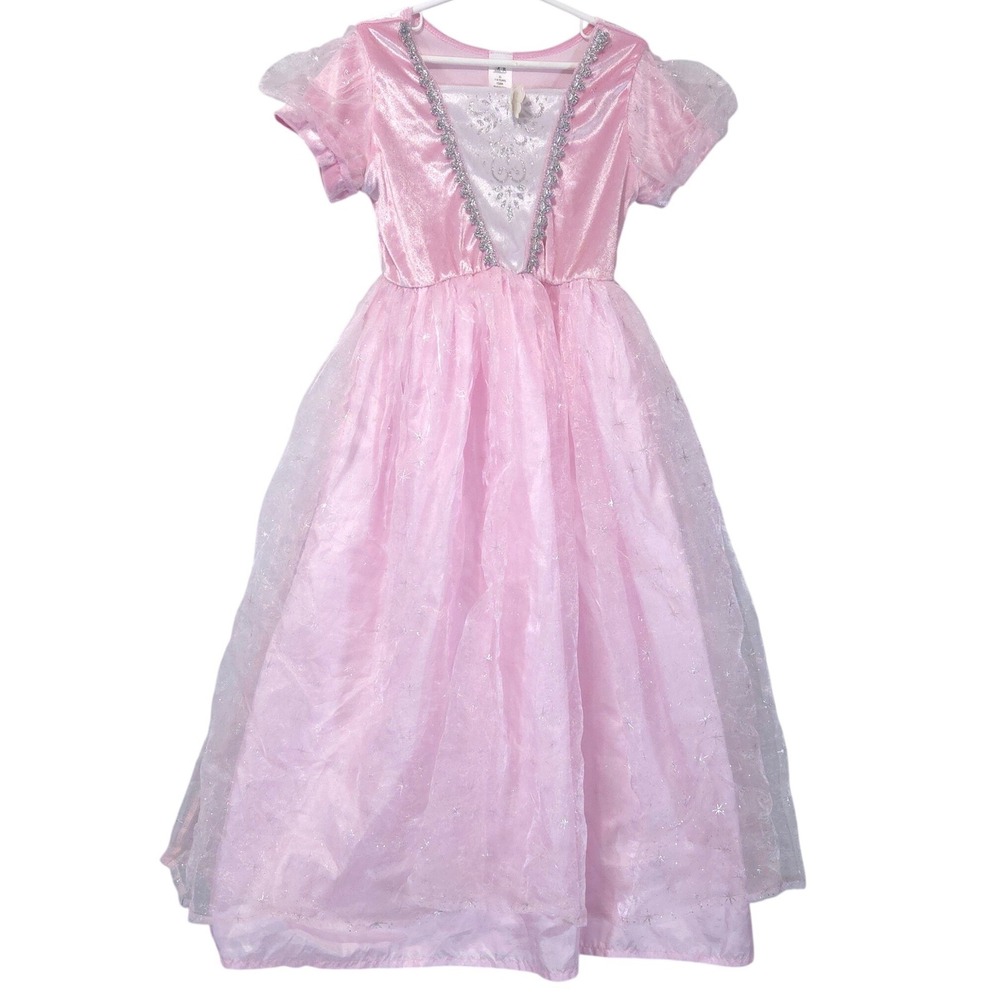 Little Adventures Princess Costume Dress XL 7-9 Years Pink Puff Witch Halloween